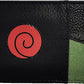 Naruto Logo Metal Badge Bi-Fold Wallet
