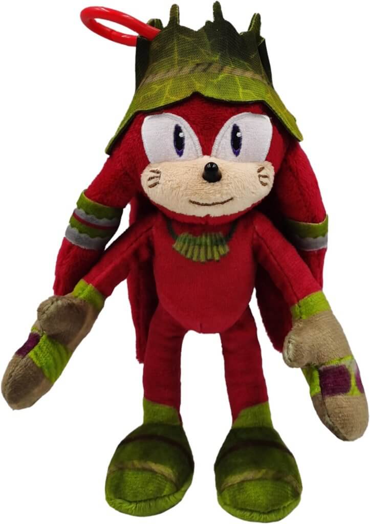 Sonic Prime Clip-On Plush: Knuckles