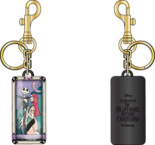 Nightmare Before Christmas Jack and Sally Acrylic Keychain