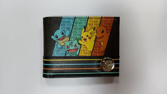 Pokemon Starter 4 Bifold Wallet