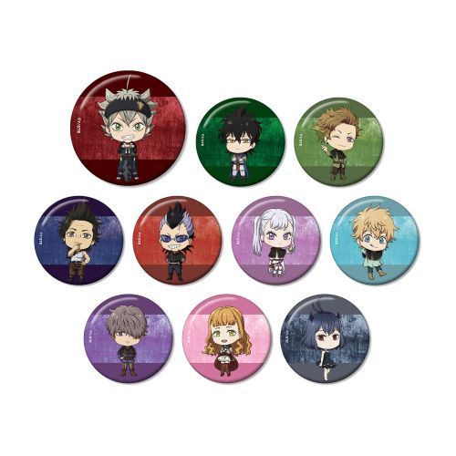 Black Clover Trading Can Badges Blind Box Collection