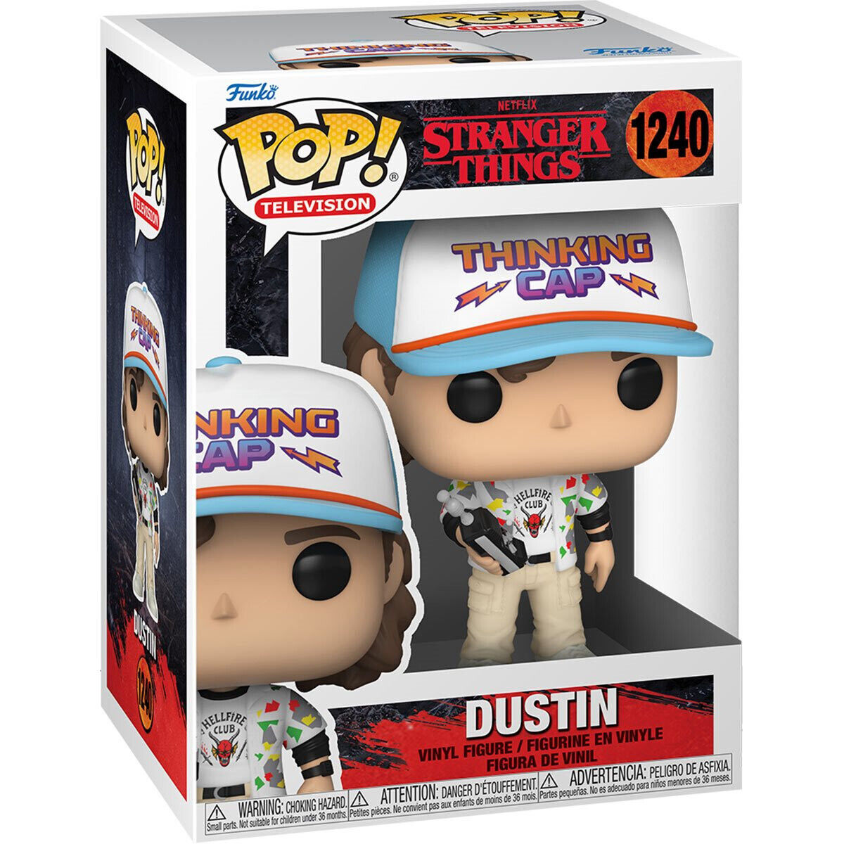 Stranger Things Dustin Henderson Thinking Cap Funko Pop! Vinyl Figure #1240