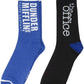 The Office Dunder Mifflin Men's Crew Socks 2 Pack