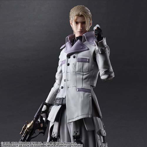 Final Fantasy VII Remake Rufus Shinra Play Arts Kai Figurine articulée