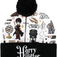 Harry Potter Dumbledore's Army Kawaii Character Bonnet en polaire imprimé sur toute la surface
