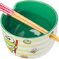 Sanrio Keroppi Foodie 20oz Ramen Bowl & Chopsticks