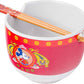 Mickey Mouse Year of the Tiger Ramen Bowl & Chopsticks Set