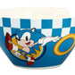 Sega Sonic The Hedgehog Gold Ring Ceramic Ramen Bowl With Chopsticks