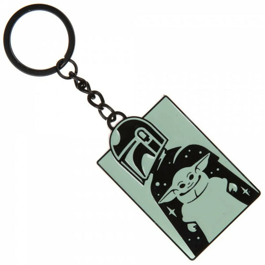 Star Wars The Mandalorian The Child Metal Keychain