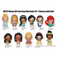 Disney Princesses with Food 3D Foam Bag Clip Blind Bag Collection