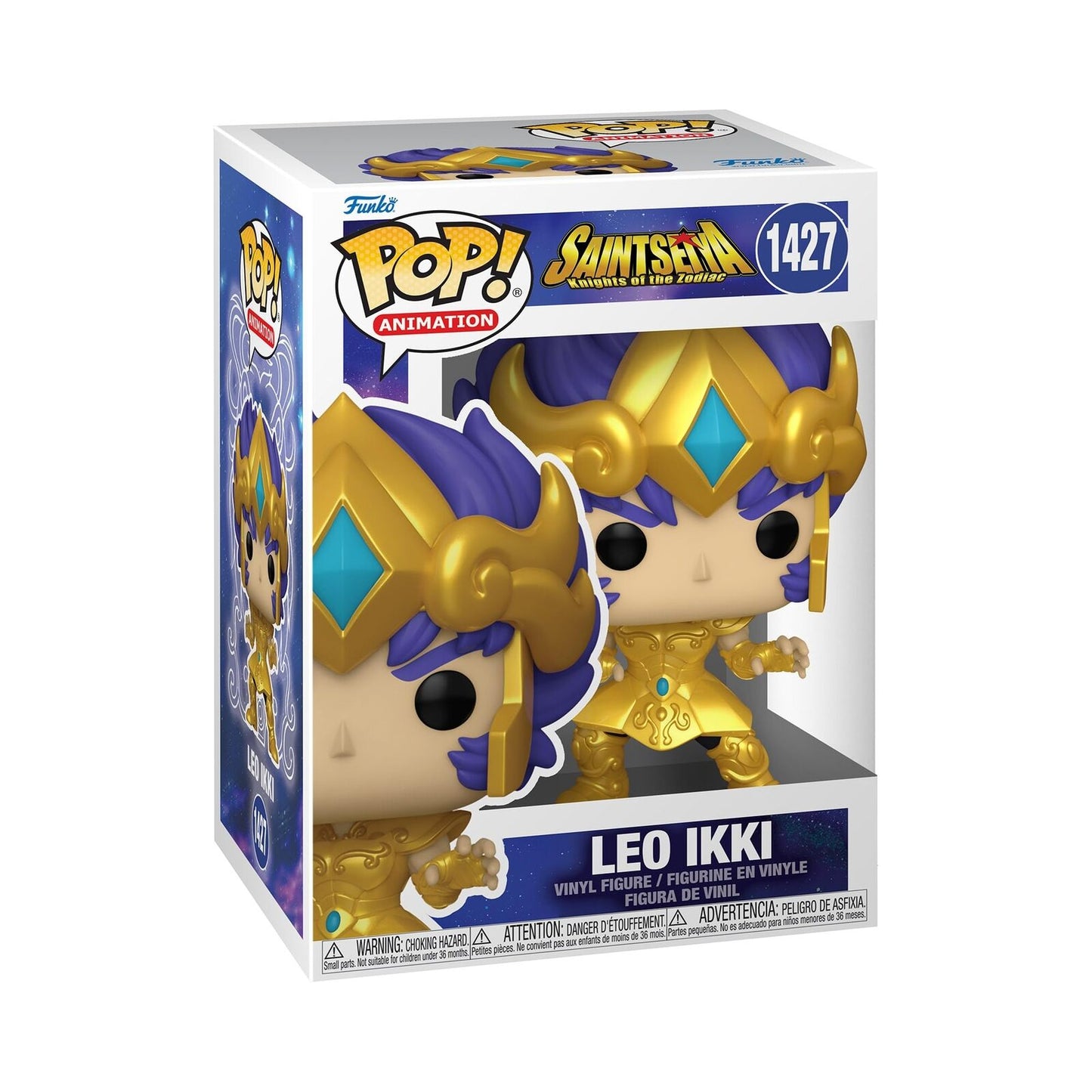 Funko Pop! Animation Saint Seiya Figurine en Vinyle Doré Leo Ikki #1427