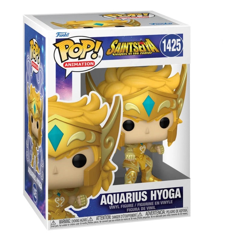 Saint Seiya Vinyl Figure Gold Aquarius Hyoga Funko Pop! Animation #1425