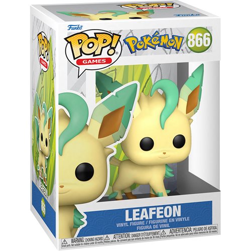 Funko Pop! Vinyl Figure #866 Pokemon Leafeon