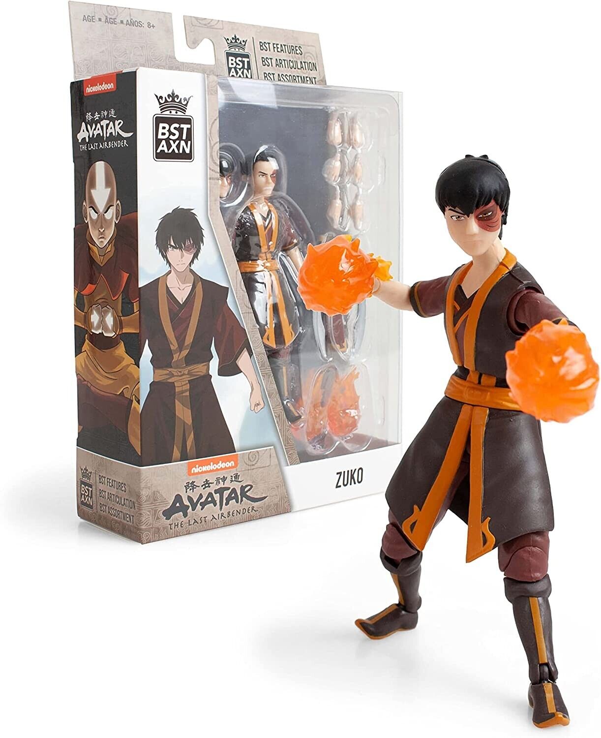 Avatar : Le dernier maître de l'air Zuko BST AXN 5" Figurine