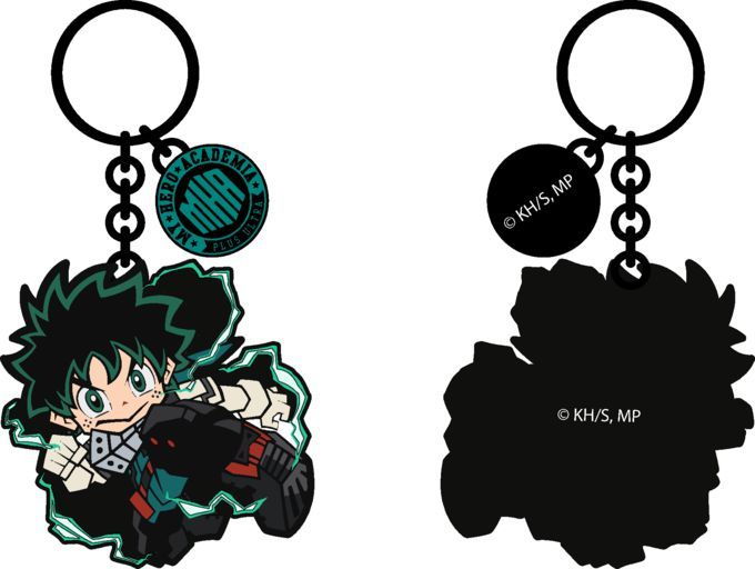 My Hero Academia Deku Metal Keychain