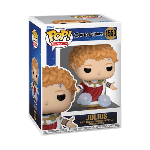 Funko Pop! Animation Vinyl Figure #1553 Black Clover Julius