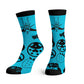 Jojos Bizarre Adventure Logos And Icons Mens Crew Socks