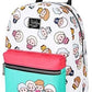 Golden Girls All-Over Print White Mini Backpack