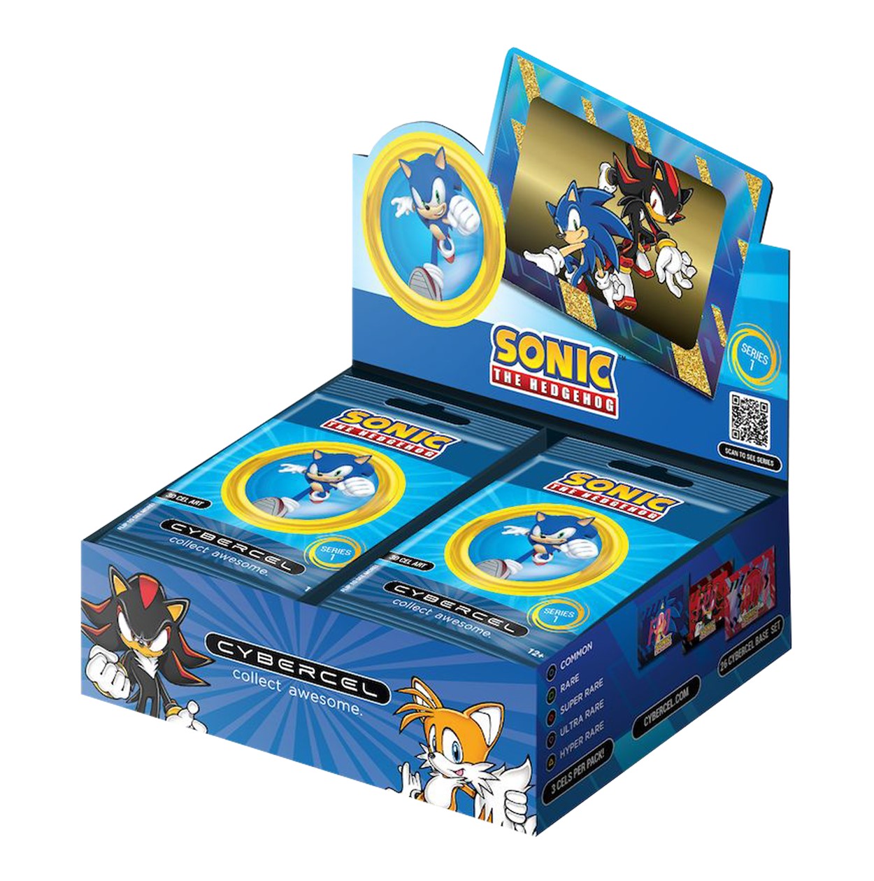 CYBERCEL's Sonic the Hedgehog Series 01 Trading Cards - One Random Pack