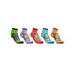 Teenage Mutant Ninja Turtles Retro Characters 5 Pack Womens Juniors Ankle Socks