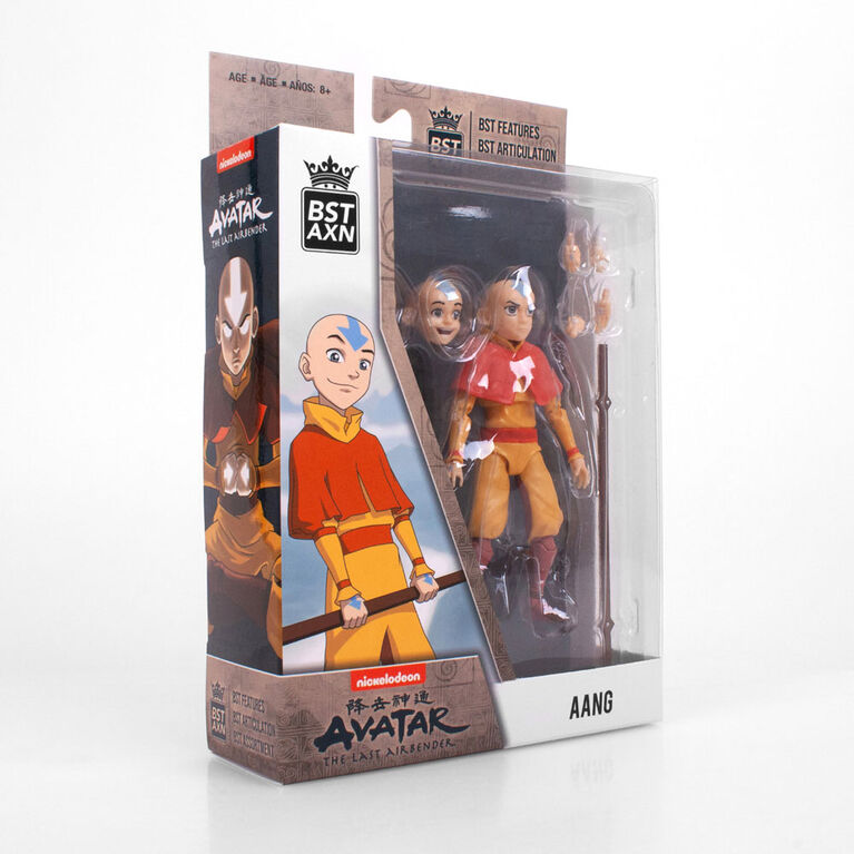 Avatar : Le dernier maître de l'air Aang BST AXN Figurine d'action 5"