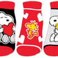 Peanuts Love 3-Pair Ankle Sock Pack