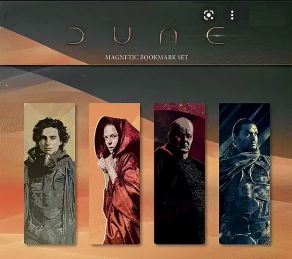 Dune Magnetic Bookmarks Set #1