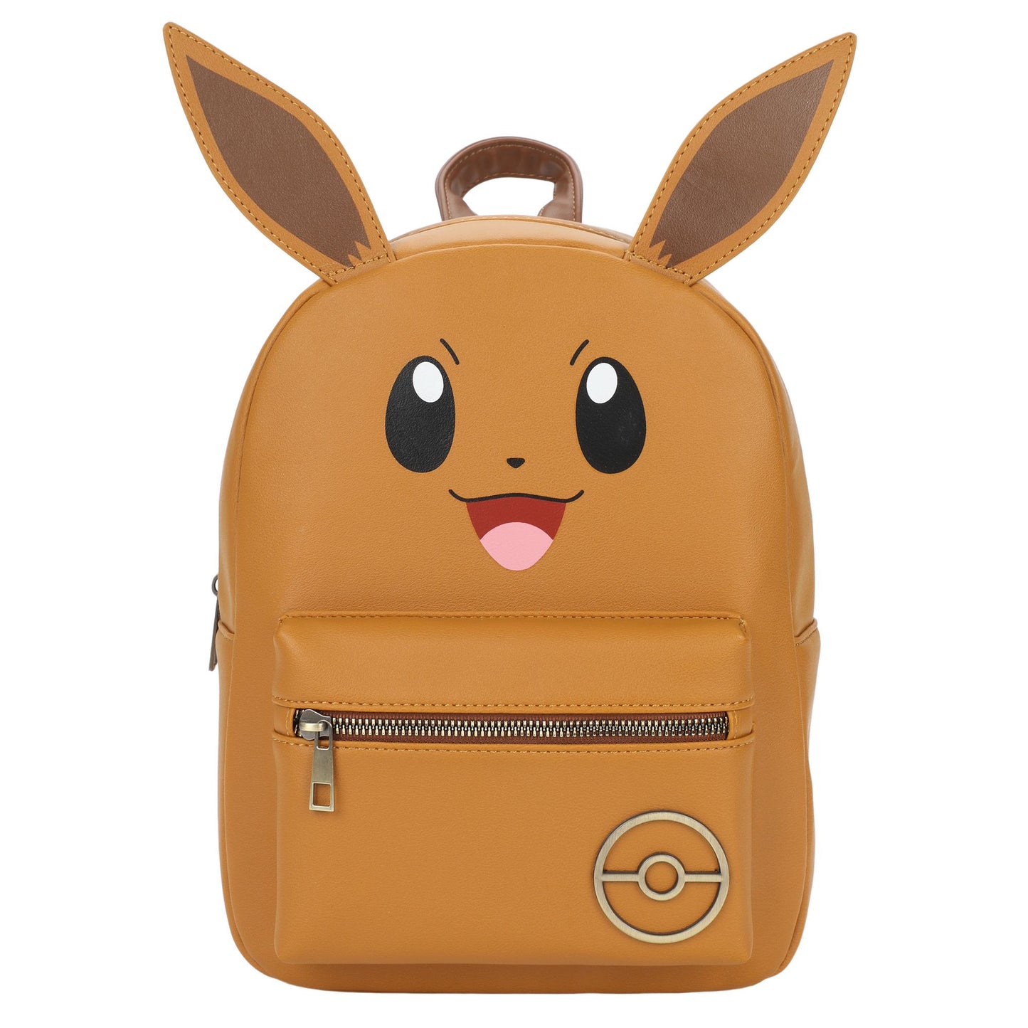 POKÉMON - Eevee Big Face Screenprint on PU Backpack