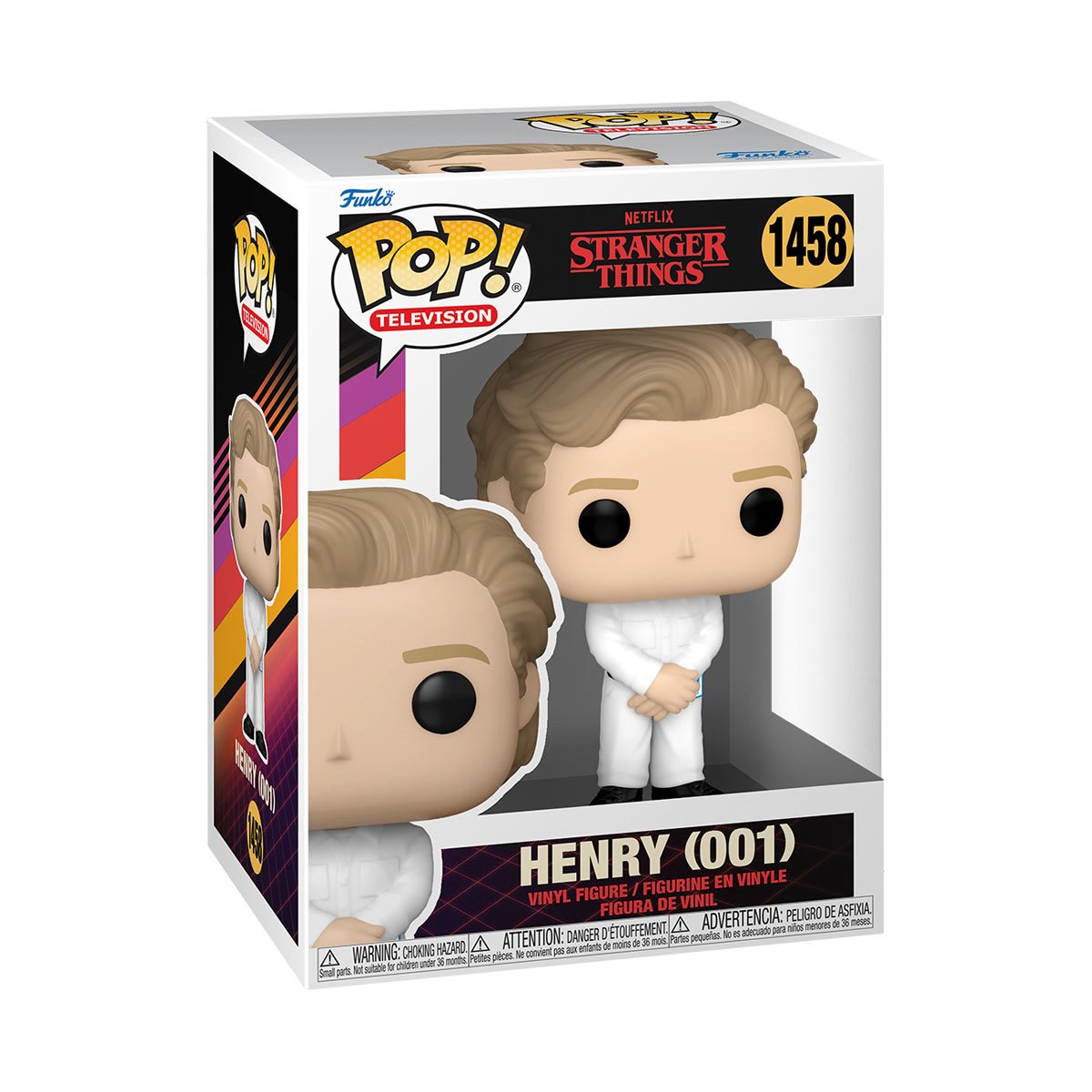 Funko Pop! TV Stranger Things Season 4 Henry (001) Vinyl Figure #1458