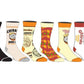 Naruto Shippuden Collection 6-Pair Crew Socks