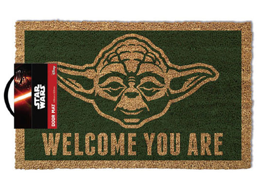Welcome You Are Yoda Star Wars Doormat