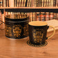 Harry Potter Gringotts Mug, sous-verre et coffret cadeau en métal