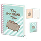Pusheen "Very Important Notes" Spiral Notebook