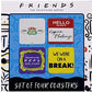 Friends 4-Pack Coaster Set