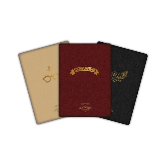 Harry Potter A6 Exercise Notebooks (Pack of 3)
