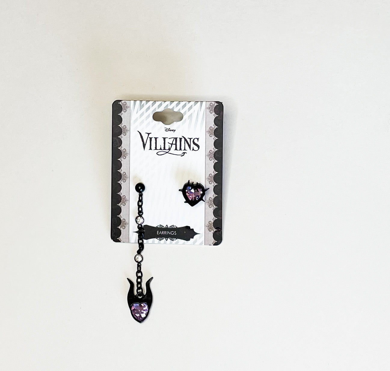 Maleficent Mismatched Earring Set