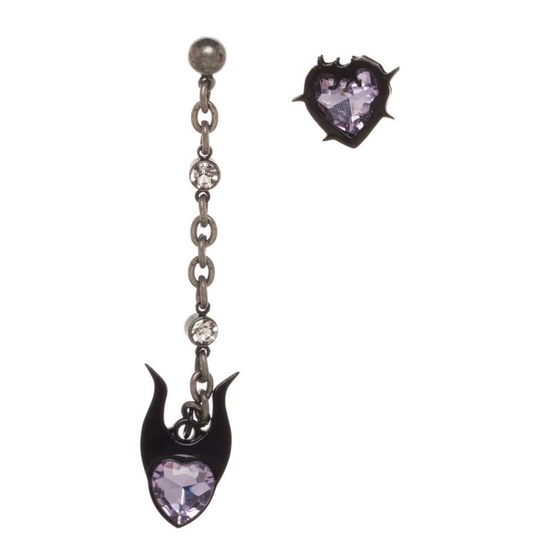 Maleficent Mismatched Earring Set