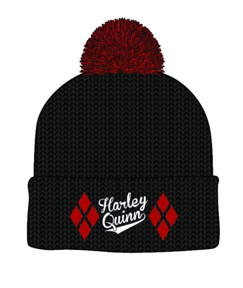 The Suicide Squad Harley Quinn Beanie With Pom-Pom