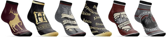 Harry Potter 6-Pack Mix & Match Ankle Socks