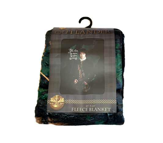 Jamie Fraser Outlander Fleece Blanket