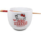 Hello Kitty Cup Noodles Ramen Bowl & Chopsticks Set