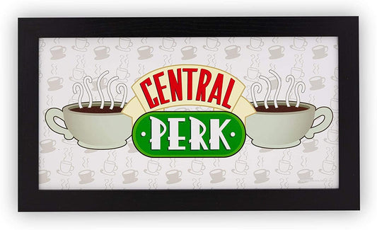Central Perk 10" x 18" Framed Friends Wall Art