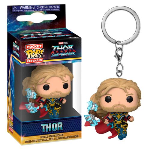 Porte-clés Pop Marvel Thor Amour et Tonnerre Thor
