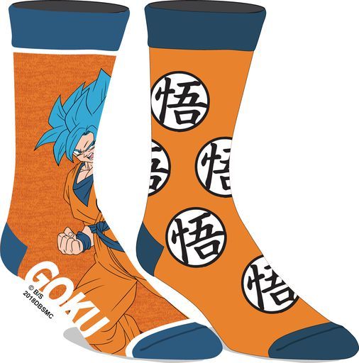 Dragon Ball Z  2 Pack Crew Socks
