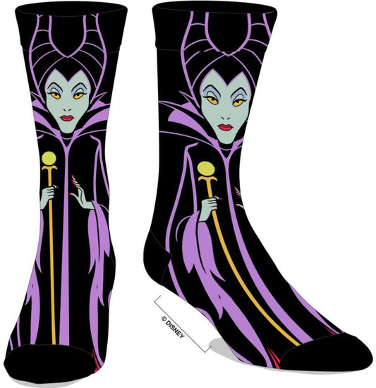 Disney Villains Maleficent Crew Socks
