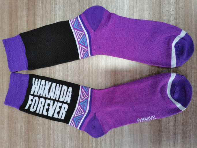 Black Panther Wakanda Forever 5-Pair Casual Crew Socks