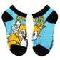 Sega Sonic the Hedgehog The Movie Youth 6-Pair Ankle Socks