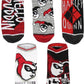 Harley Quinn 5-Pair Mix & Match Ankle Socks