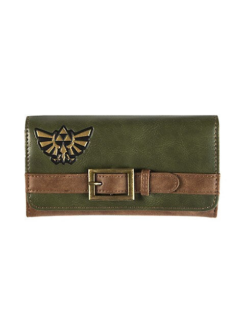 The Legend Of Zelda Hylian Crest Faux Leather Trifold Wallet