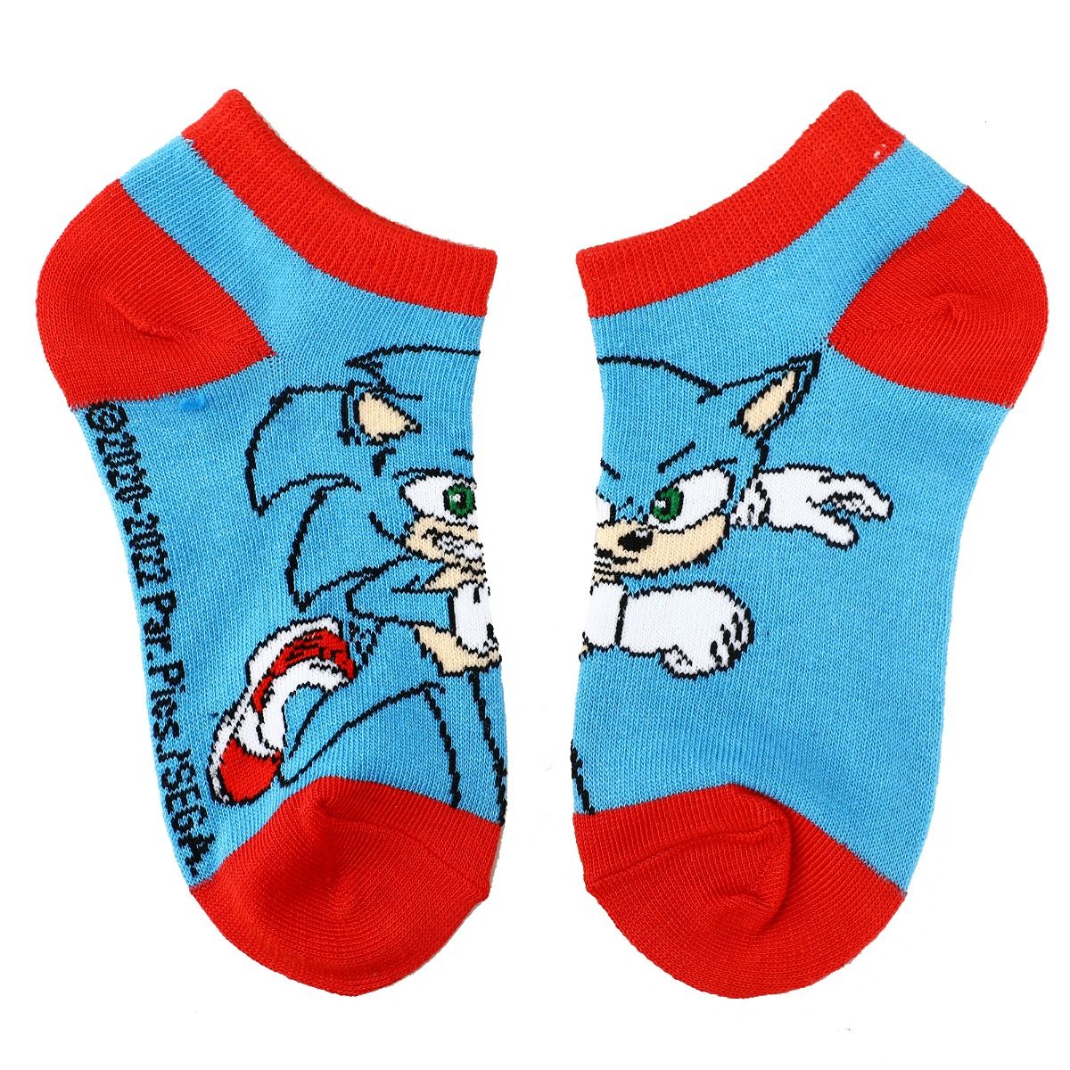 Sega Sonic the Hedgehog The Movie Youth 6 paires de chaussettes